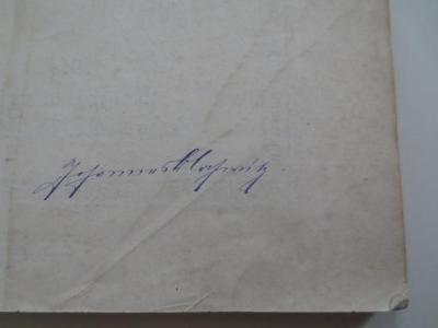 I 232 b 19: Die deutsche Hanse (1914);G45II / 1770 (Blochwitz, Johannes), Von Hand: Name, Autogramm; 'Johannes Blochwitz'. 