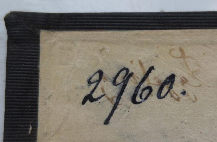 G45 / 1686 (unbekannt), Von Hand: Nummer; '2960.'. ;Kf 409 c: Die Pflanze und ihr Leben : populäre Vorträge (1852)