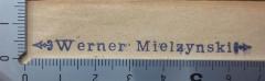 G45II / 753 (Mielzynski, Werner), Stempel: Name; 'Werner Mielzynski'.  (Prototyp)
