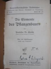 Kf 521: Die Elemente des Pflanzenbaues ([1910])