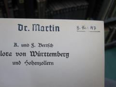 G45 / 2333 (Martin, Otto), Stempel: Name; 'Dr. Martin'. 