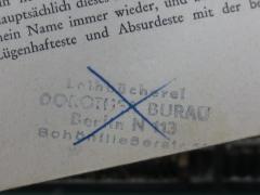 G45II / 2917 (Leihbücherei Dorothea Burau), Stempel: Name, Ortsangabe; 'Leihbücherei
Dorothea Burau
Berlin N 113
Schönfließerstr. [?]'. 
