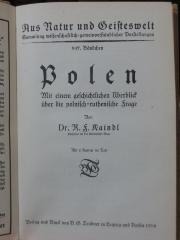 I 33621 3. Ex.: Polen : Mit einem geschichtlichen Überblick über die polnisch-ruthenische Frage (1916)