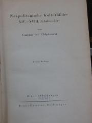 I 30742 b: Neapolitanische Kulturbilder XIV.-XVIII. Jahrhundert (1920)