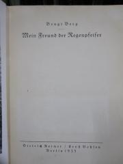 Kg 446 1935: Mein Freund der Regenpfeifer (1935)