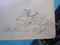 G45 / 1456 (Voigt, Katharina), Von Hand: Autogramm, Name; 'Katharina Voigt'. 