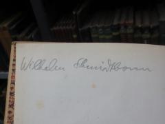 G45II / 1097 (Schmidtbonn, Wilhelm (Künstlername)), Von Hand: Name, Autogramm, Autor; 'Wilhelm Schmidtbonn'. 