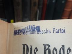 G56 / 1035 (Deutsche Demokratische Partei), Stempel: Name; '[deu]tsche demokratische Partei'. 