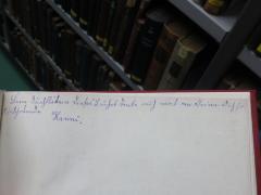 G45II / 961 ([?], Hanni;unbekannt), Von Hand: Name, Autogramm, Widmung; 'Beim Durchblättern dieses Buches denke auch mal an Deine Dich so liebhabende Hanni.'. 