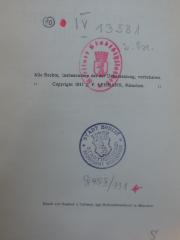 G45II / 931 (Bezirksamt Weissensee), Stempel: Name, Ortsangabe; 'Stadt Berlin Stadtbücherei Bezirksamt Weissensee'. 
