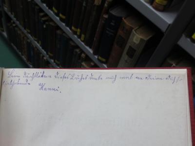 IV 991 2. Ex.: Constantin Meunier  (1907);G45II / 961 ([?], Hanni;unbekannt), Von Hand: Name, Autogramm, Widmung; 'Beim Durchblättern dieses Buches denke auch mal an Deine Dich so liebhabende Hanni.'. 