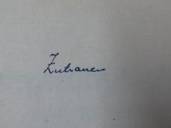 G45II / 1175 (Zutrauen, [?]), Von Hand: Name, Autogramm; 'Zutrauen'. 