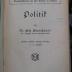 VI 204 e: Politik (1921)