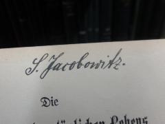 G45II / 1723 (Jacobowitz, Samuel), Von Hand: Name, Autogramm; 'S. Jacobowitz'. 