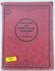 VII 8720 2.Ex.: Weltkrieg und Angestelltenbewegung (1918)