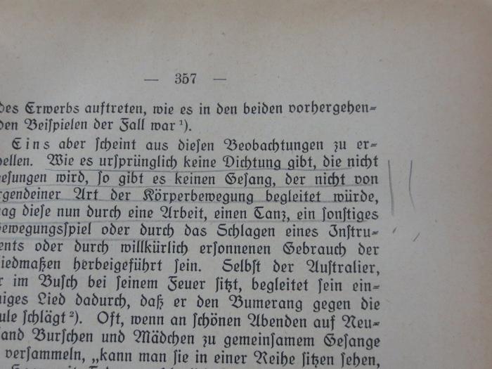 VII 2352 f, 2. Ex.: Arbeit und Rhythmus (1945);G45II / 1246 (unbekannt), Von Hand: Annotation. 