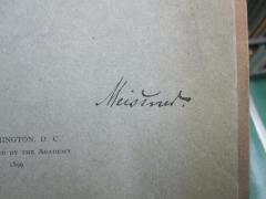 G46 / 2765 (Meißner, Max), Von Hand: Autogramm, Name; 'Meissner.'. 