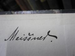 G46 / 1725 (Meißner, Max), Von Hand: Autogramm, Name; 'Meissner.'.  (Prototyp)