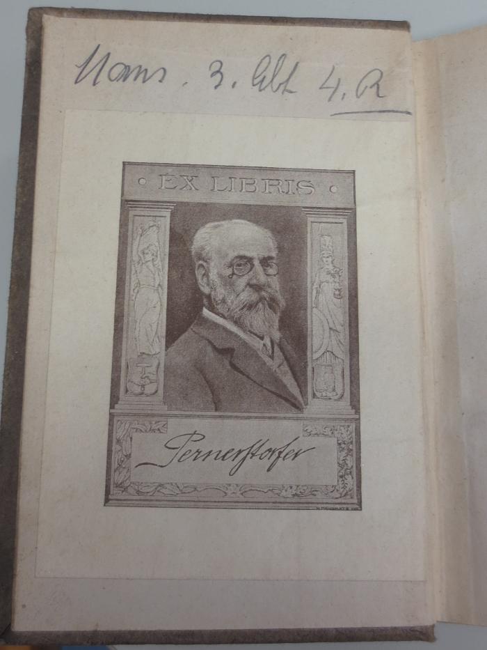  Gedichte, erster Theil (1841);- (Kammer für Arbeiter und Angestellte für Wien), Von Hand: Signatur; 'Mans. 3. Abt. 4. R'. 