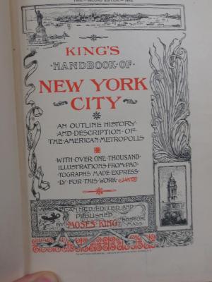 Cp 557: [King's] Handbook of New York City ([1893])