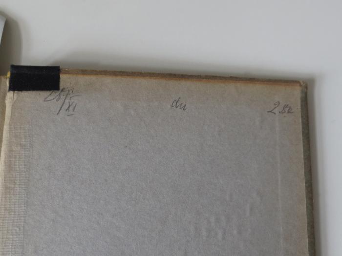 Bm 289: Im dunkelsten Afrika (1926);J / 899 (unbekannt), Von Hand: Preis, Buchhändler, Datum; '28/XI du 2.8[.]'. 