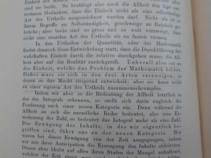 VIII 1209 1: Logik der reinen Erkenntnis (1902);G45II / 2278 (unbekannt), Von Hand: Annotation. 