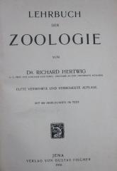 X 4170 aa, Ers.: Lehrbuch der Zoologie (1916)