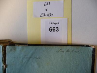 - (Zausmer, ?), Von Hand: Autogramm; 'von Zausmer'. 