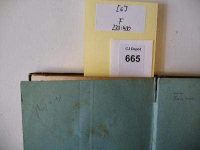 - ([?], Moshe), Von Hand: Autogramm; 'Moshe ?'. 