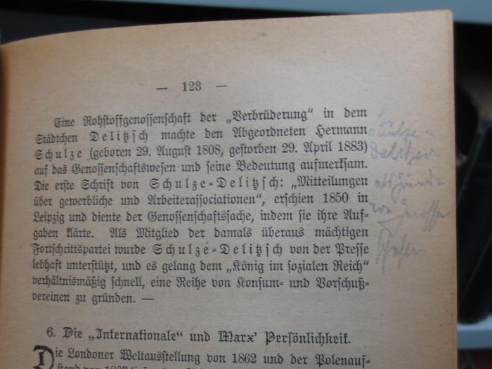 VII 20 aa 2, 2. Ex.: Geschichte der Nationalökonomie : eine erste Einführung : zweiter Band (1919);G45II / 2776 (unbekannt), Von Hand: Annotation. 
