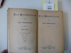 R Was [1]: Der Wendekreis. 1. Band (1920)
