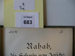 - (Jugendbücherei der Israelitischen Religionsgemeinde zu Leipzig), Von Hand: -; 'T1'. 