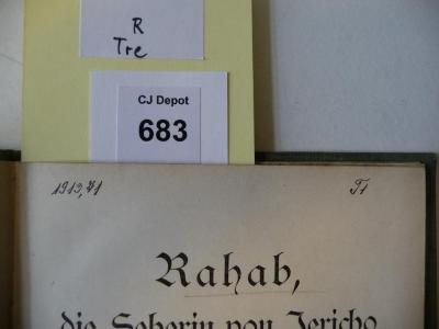 - (Jugendbücherei der Israelitischen Religionsgemeinde zu Leipzig), Von Hand: -; 'T1'. 