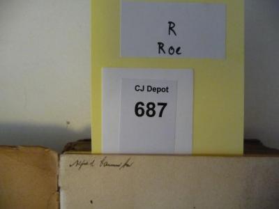 - (Camnitzer[?], Alfred), Von Hand: Autogramm; 'Alfred Camnitzer?'. 
