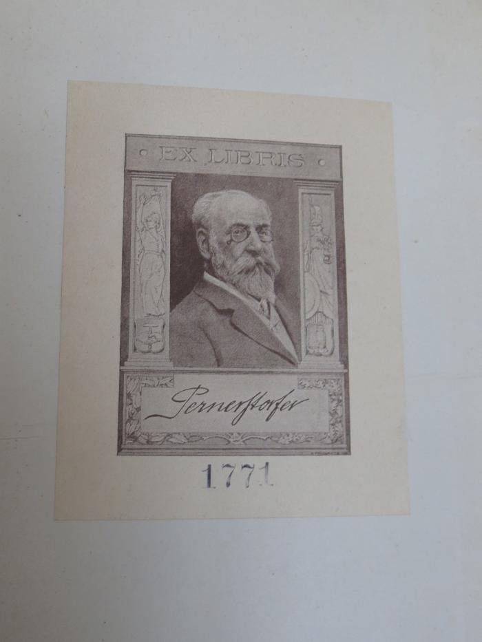 Ap 147: Skanderberg : historische Studie (1894);G45II / 1651 (Kammer für Arbeiter und Angestellte für Wien), Stempel: Signatur; '1771'. 