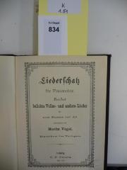 K1 51: Liederschatz für Frauenchor : Hundert beliebte Volks- und andere Lieder für zwei Soprane und Alt