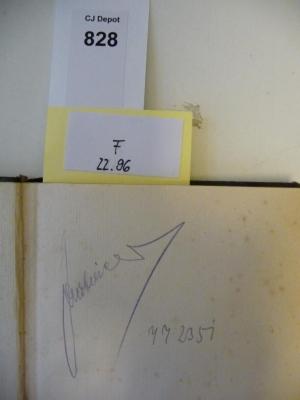 - (Leisner, Jacob), Von Hand: Nummer; '772351'. 