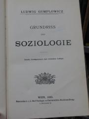 Fd 265 b: Grundriss der Soziologie (1905)