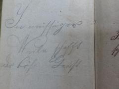 - (Staub, Simon), Von Hand: Annotation; 'In müssiger Weise schafft der böse Geist'. 