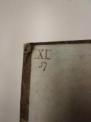 - (Loge zur Freimüthigkeit am Rhein (Frankenthal)), Von Hand: Signatur; 'XI 57'. 