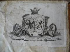 - (S., P.), Etikett: Wappen; 'PS'. 
