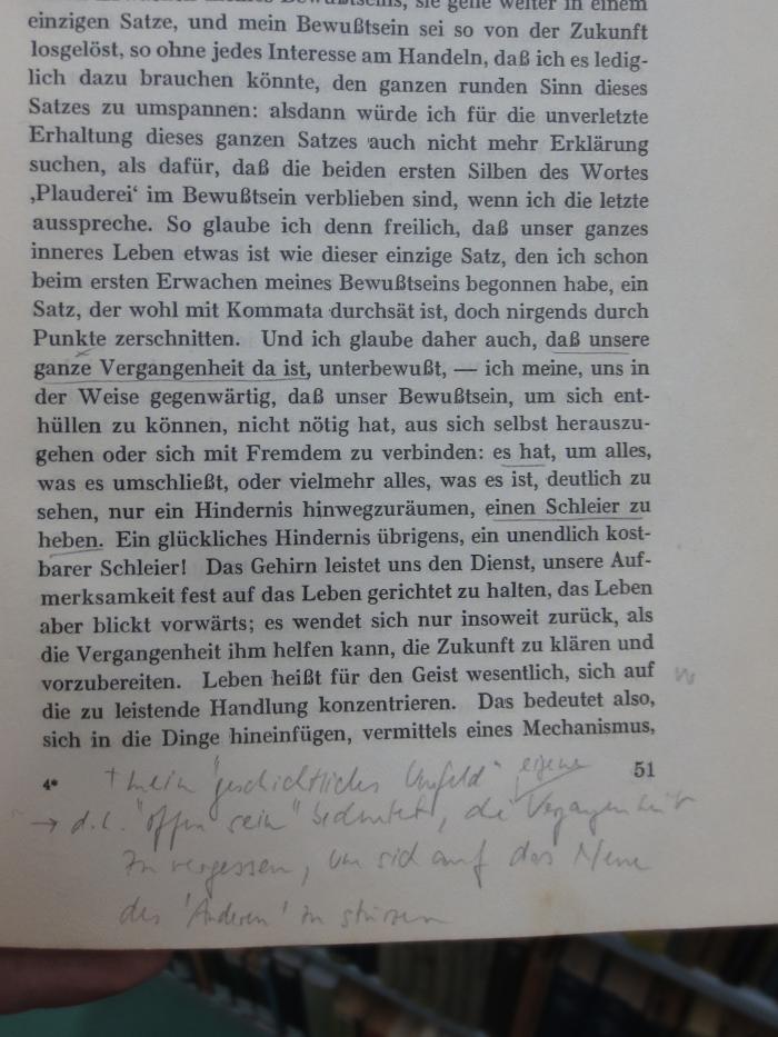 Hr 5 2. Ex.: Die seelische Energie : Aufsätze und Vorträge (1928);G46II / 726 (unbekannt), Von Hand: Annotation, Annotation. 