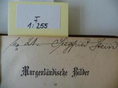 - (Stein, Siegfried), Durchgestrichen: Autogramm; 'No. 21 Siegfried Stein'. 