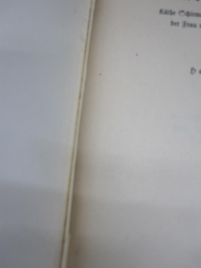 Fe 129 2. Ex.: Die unbequeme Frau : Käthe Schirmacher im Kampf für die Freiheit der Frau und die Freiheit der Nation 1865 - 1930 (o.J.);G46 / 3501 (unbekannt), Ausschnitt: -. 