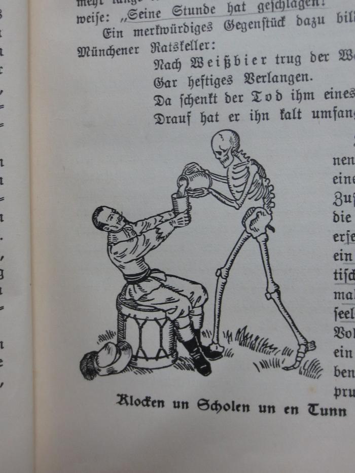Ah 252 2. Ex.: Das Bier im Volksmund : Alte Sprichwörter und Redensarten (1930);G45II / 1265 (unbekannt), Von Hand: Annotation. 