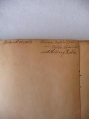- (York-Steiner, Heinrich;Kohn, Hedwig), Von Hand: Widmung; 'Unserer lieben Dora von Hella-Neuman und Hedwig Kohn

Berlin d. 24.3.1919'. 