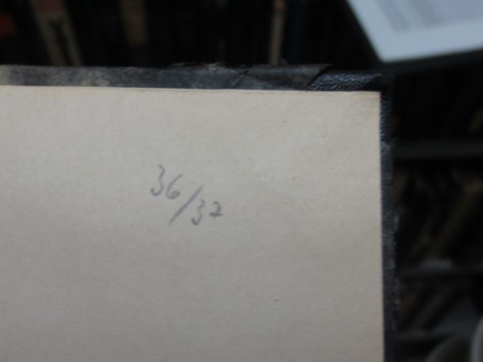 Ak 25 3. Ex.: Das Biedermeier im Spiegel seiner Zeit : Briefe, Tagebücher, Memoiren, Volksszenen und ähnliche Dokumente, gesammelt von Georg Hermann (1913);G45II / 2009 (unbekannt), Von Hand: Nummer; '36/37'. 