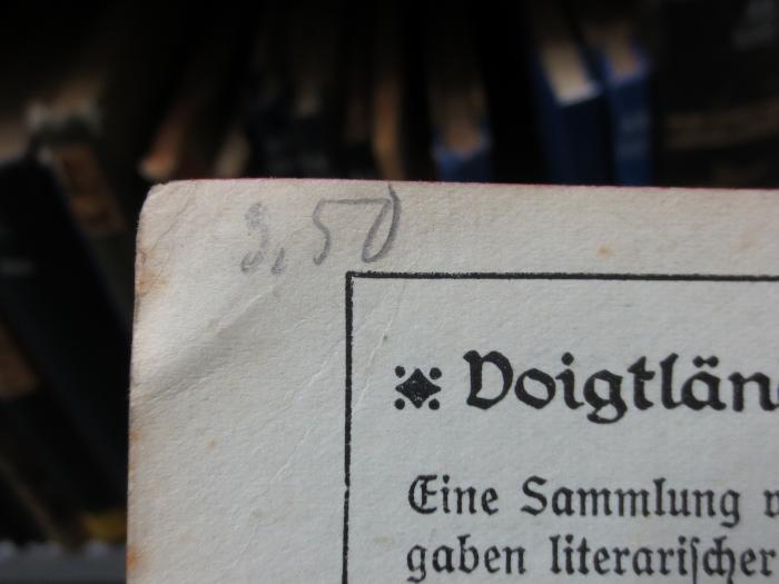 Ak 498: Ein deutscher Bürger des sechzehnten Jahrhunderts : Selbstschilderung des Stralsunder Bürgermeisters Bartholomäus Sastrow (1912);G45II / 2913 (unbekannt), Von Hand: Preis, Nummer; '3.50'. 