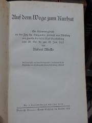 Am 96 2. Ex.: Auf dem Wege zum Kurhut : Ein Erinnerungsbuch an den Zug des Burggrafen Friedrich von Nürnberg von Franken bis in die Mark Brandenburg vom 30. Mai bis zum 22. Juni 1412 (1912)