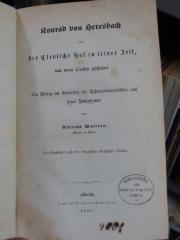 An 1590: Konrad von Heresbach und der Clevische Hof zu seiner Zeit nach neuen Quellen geschildert (1867)